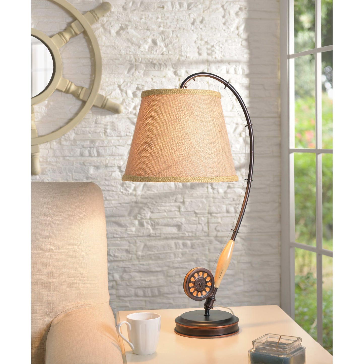 Fly Rod Table Lamp