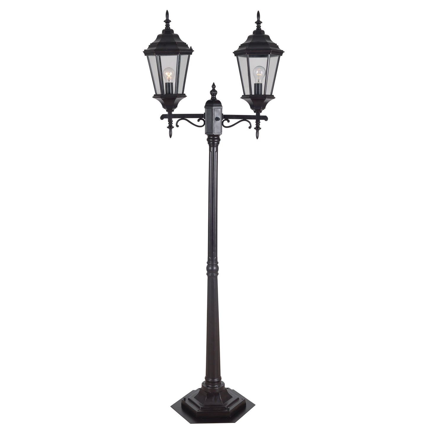 Villa 2-Light Post Light