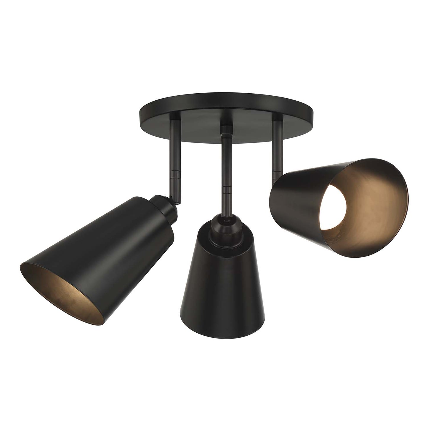 Alvar 3-Light Semi-Flush