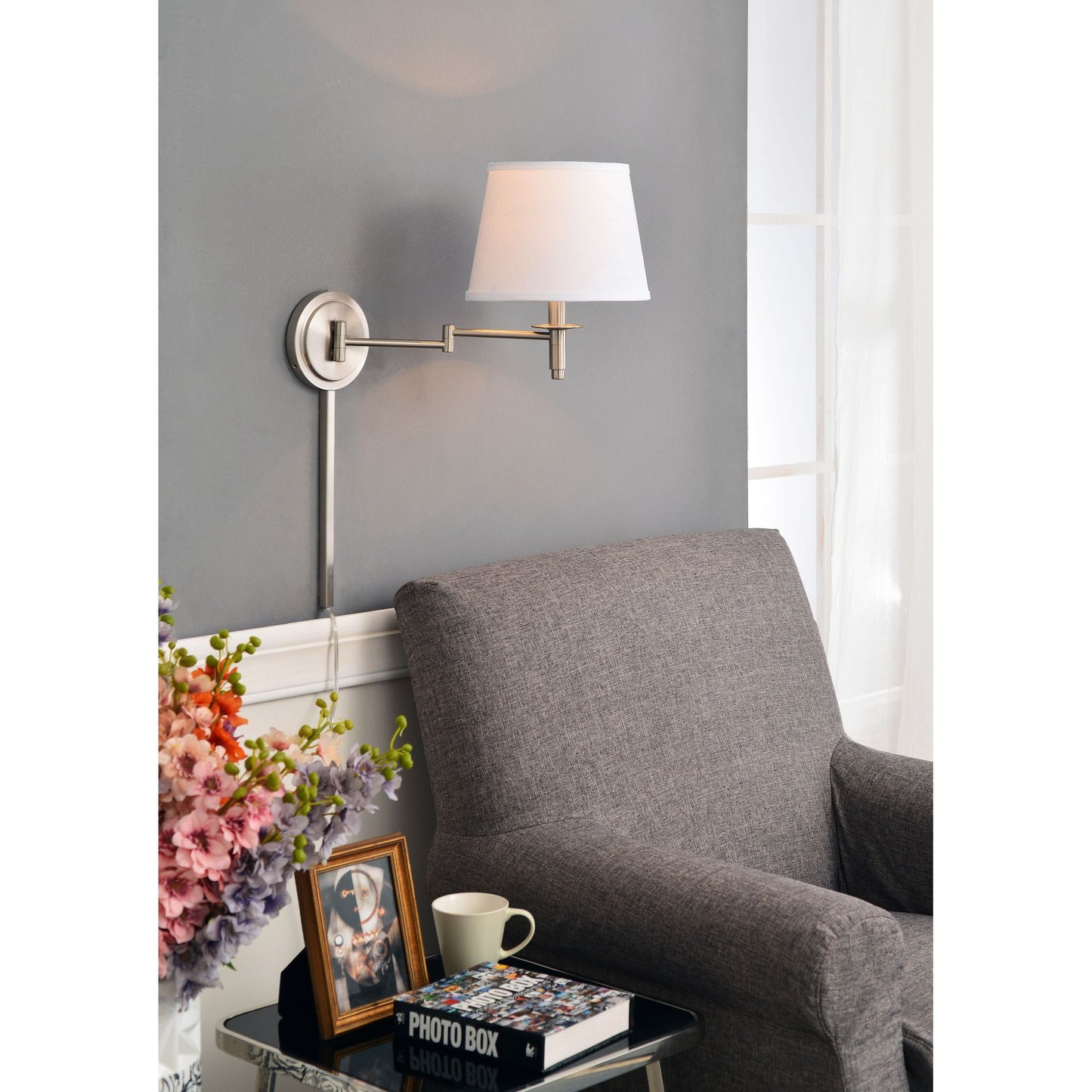Sheppard Swing Arm Wall Sconce