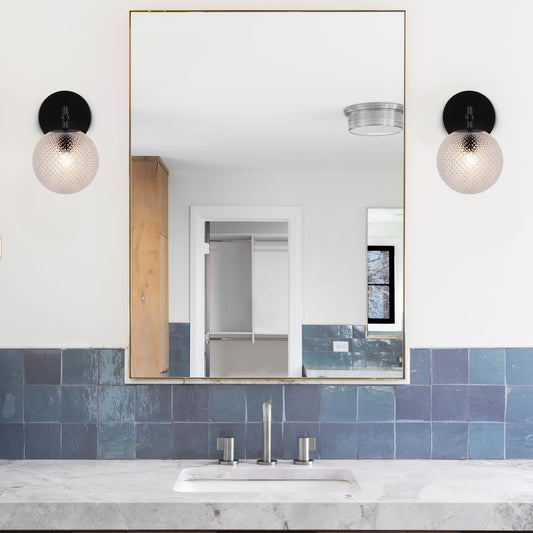 Prismatic 1-Light Wall Sconce