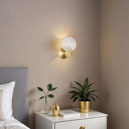 Prismatic 1-Light Wall Sconce