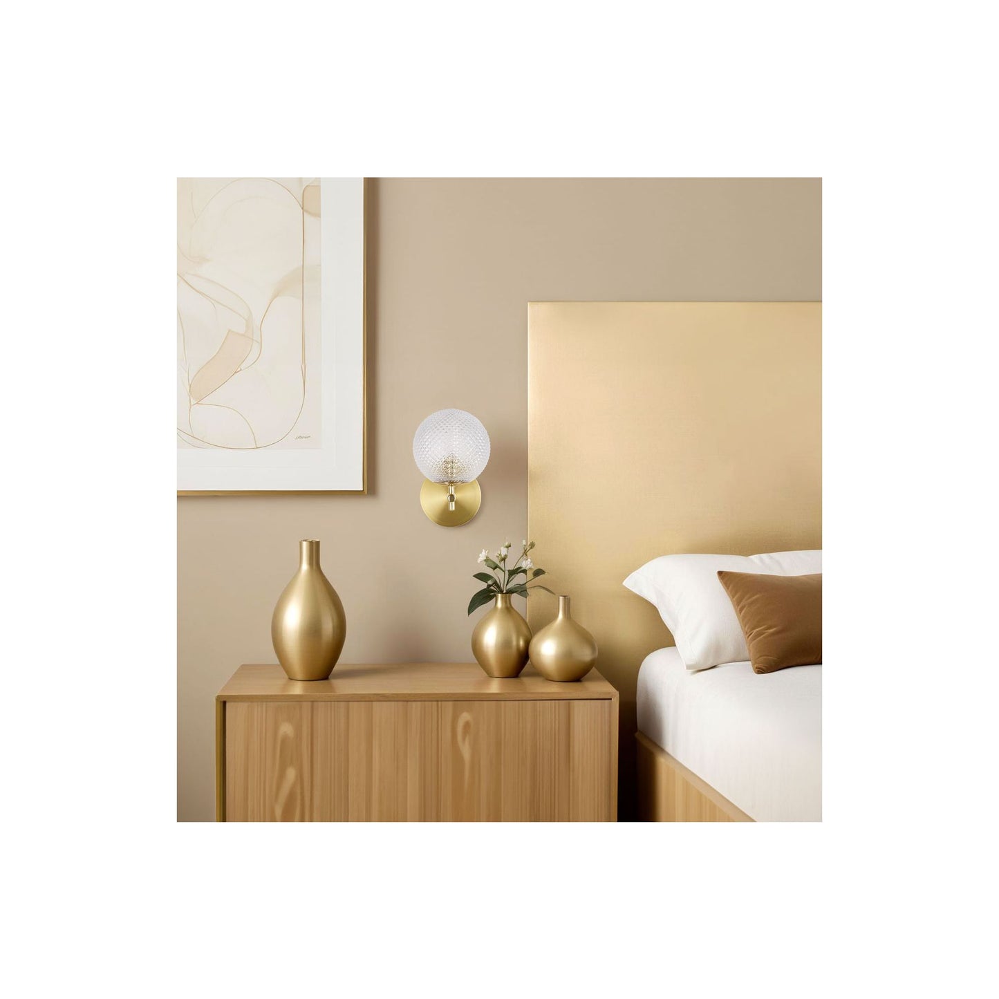 Prismatic 1-Light Wall Sconce