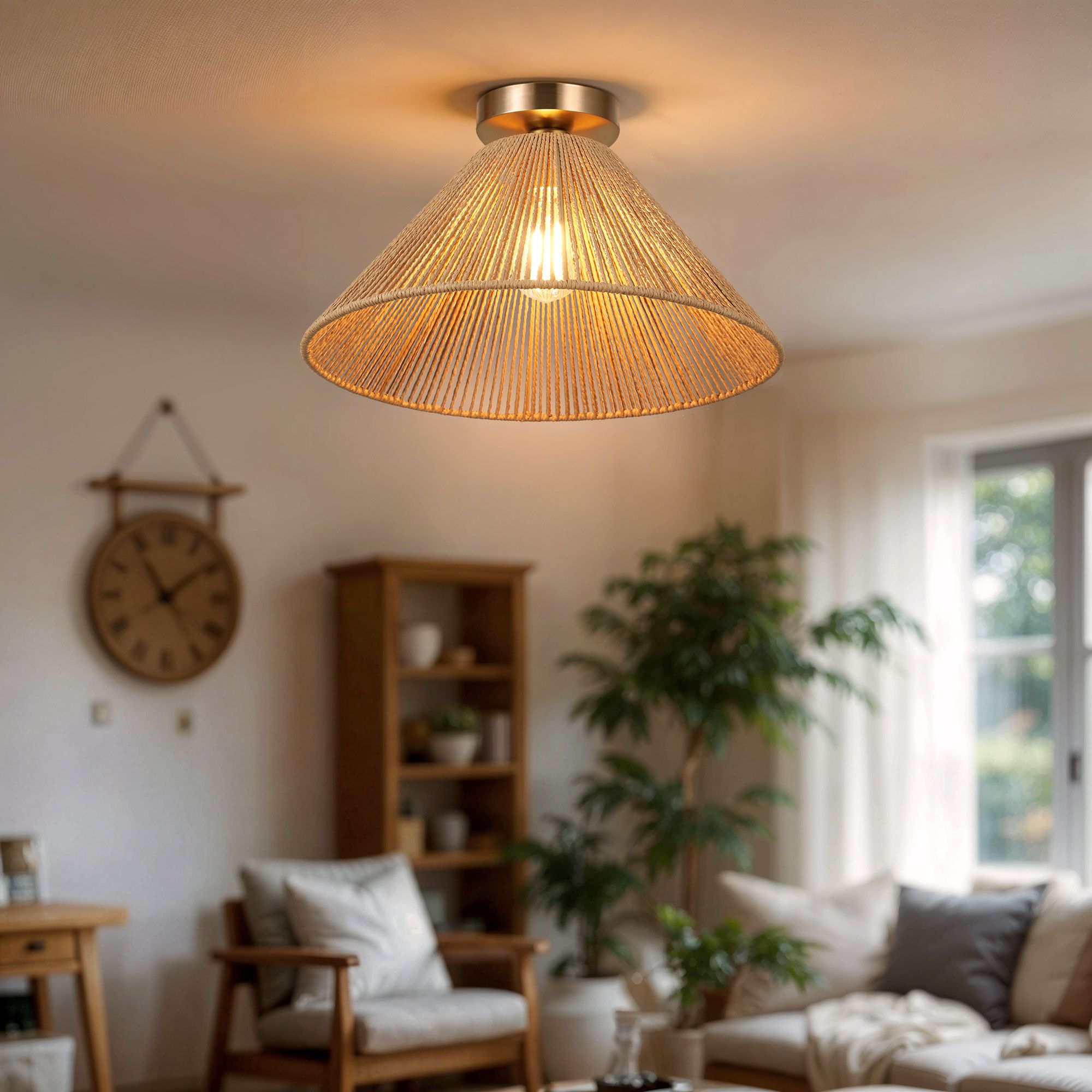 Twine 1-Light Semi-Flush Mount
