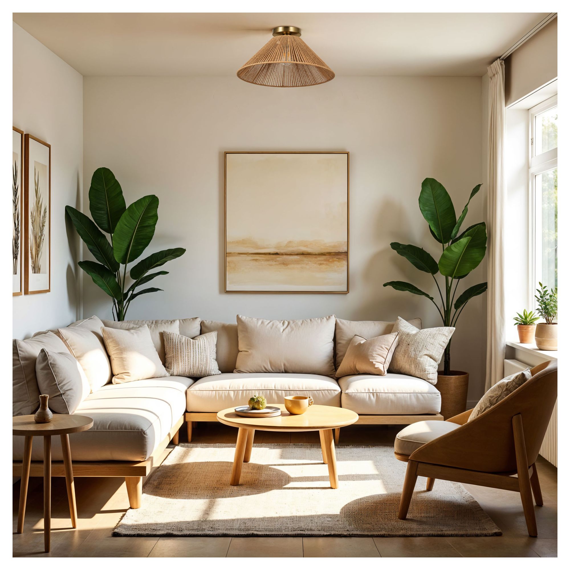 Twine 1-Light Semi-Flush Mount