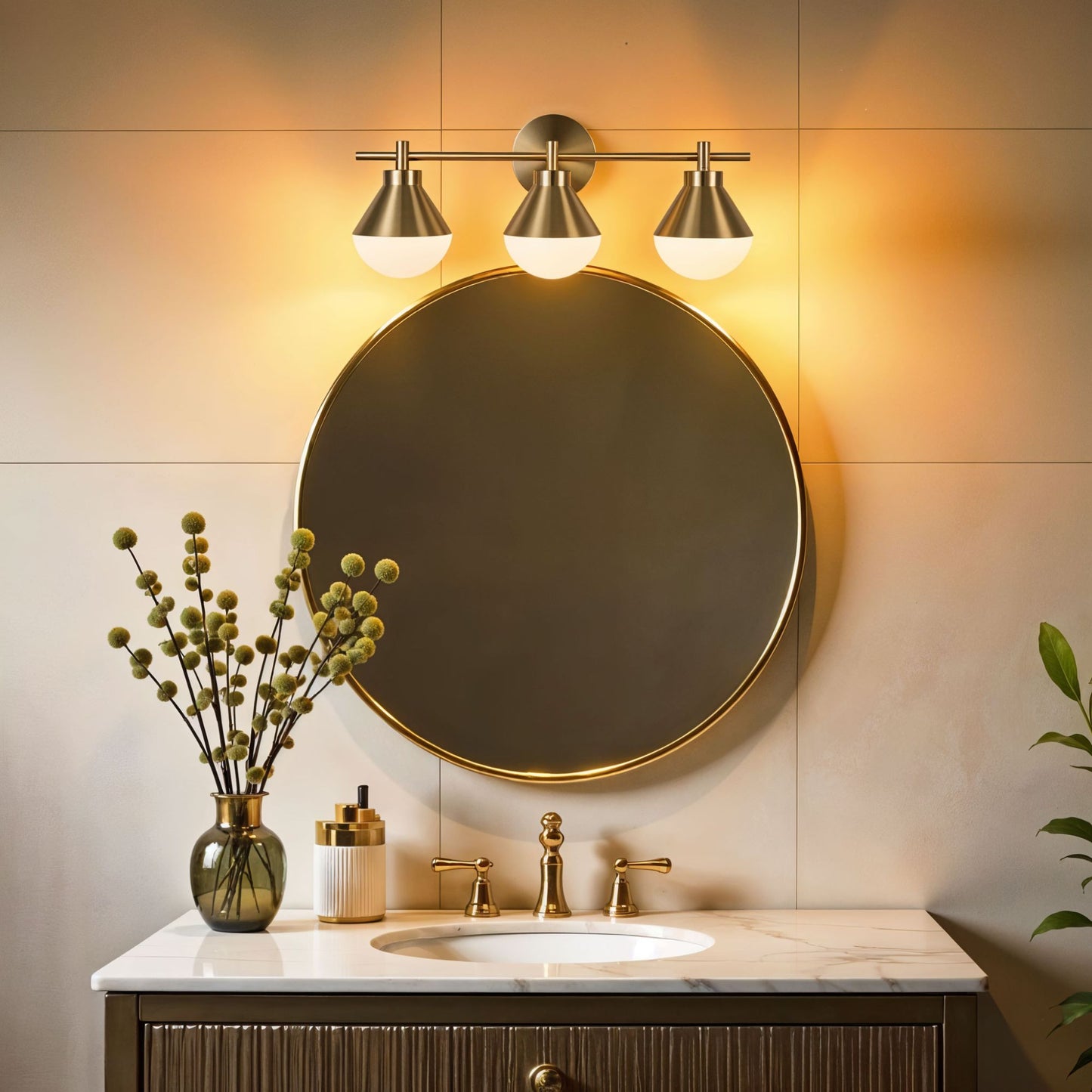 Schoolhouse 3-Light Vanity