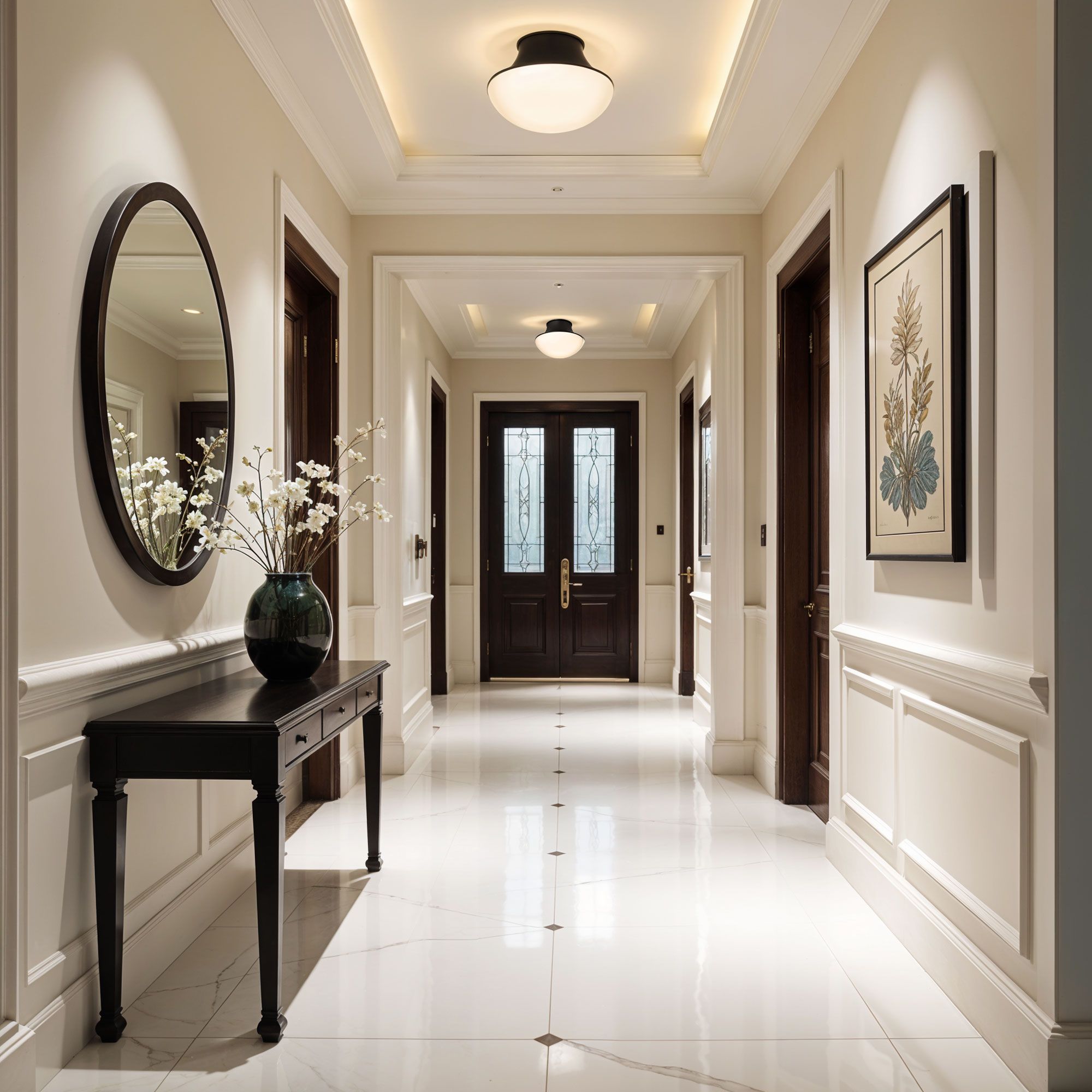 Chelsea 1-Light Flush Mount
