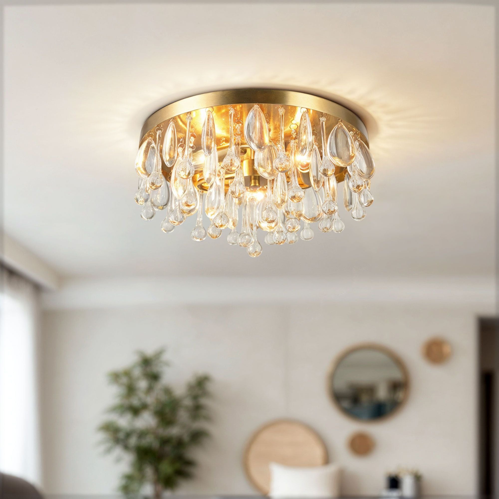 Cascade 3-Light Flush Mount