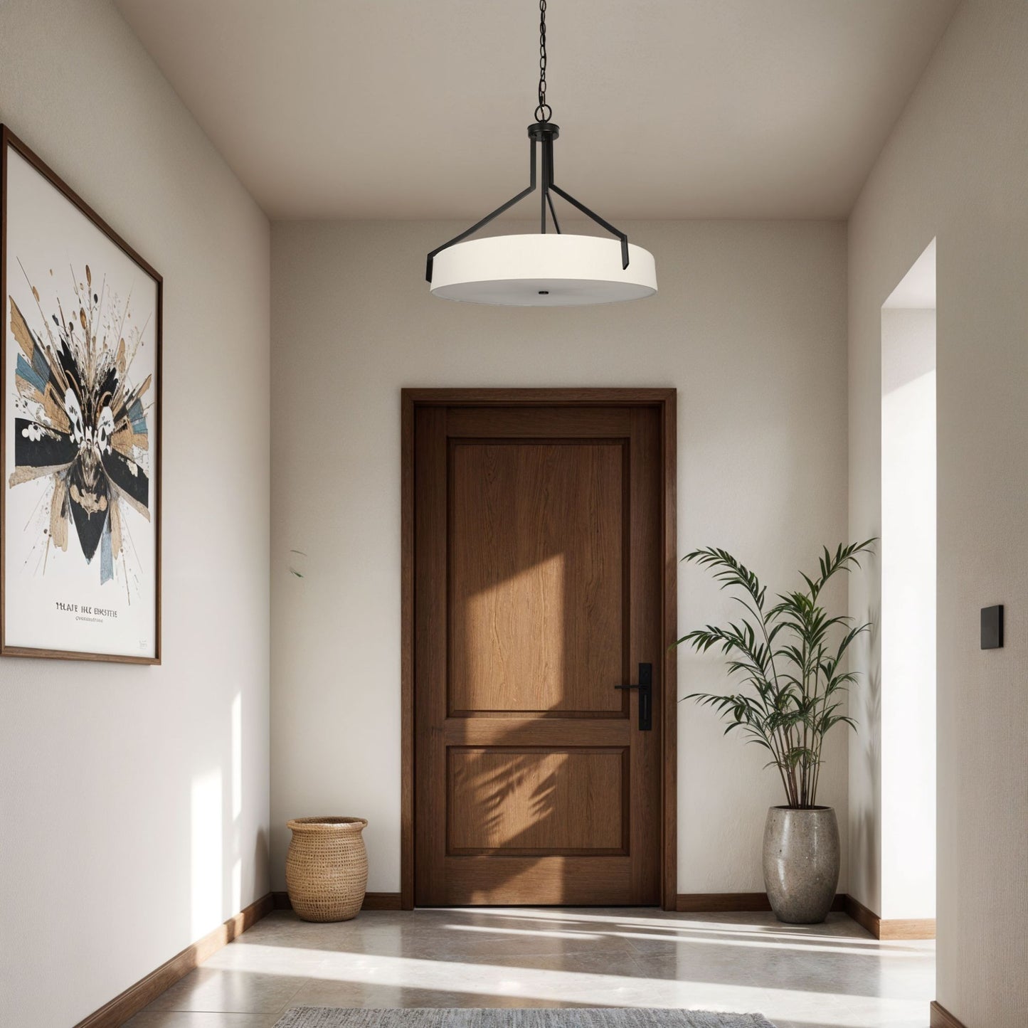 Thayne 5-Light Drum Pendant