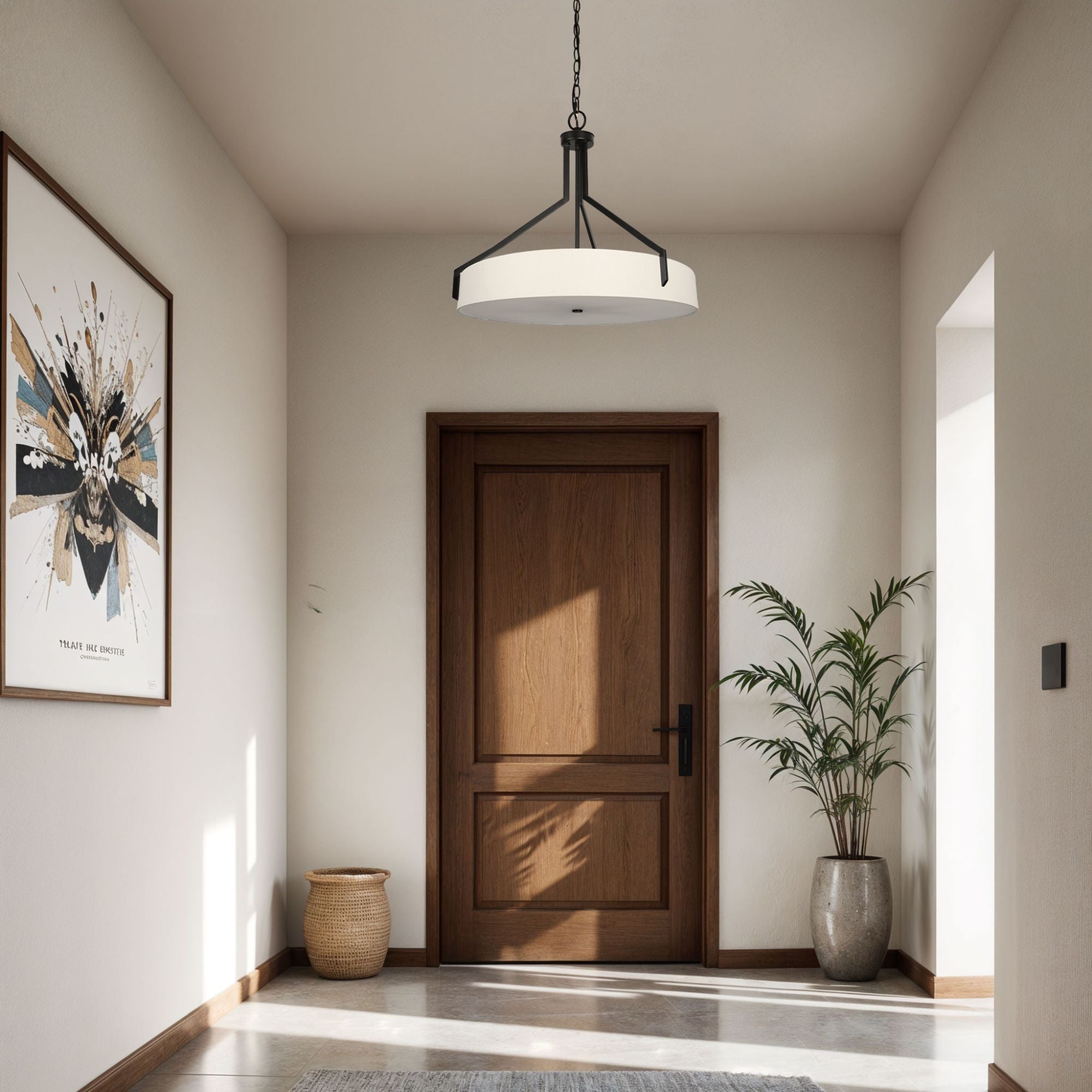 Thayne 5-Light Drum Pendant