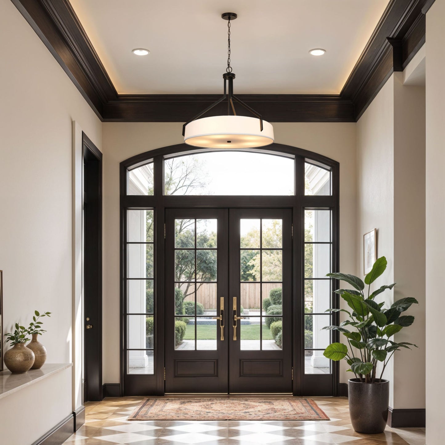 Thayne 5-Light Drum Pendant