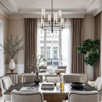 Caulford 6-Light Chandelier & Gold