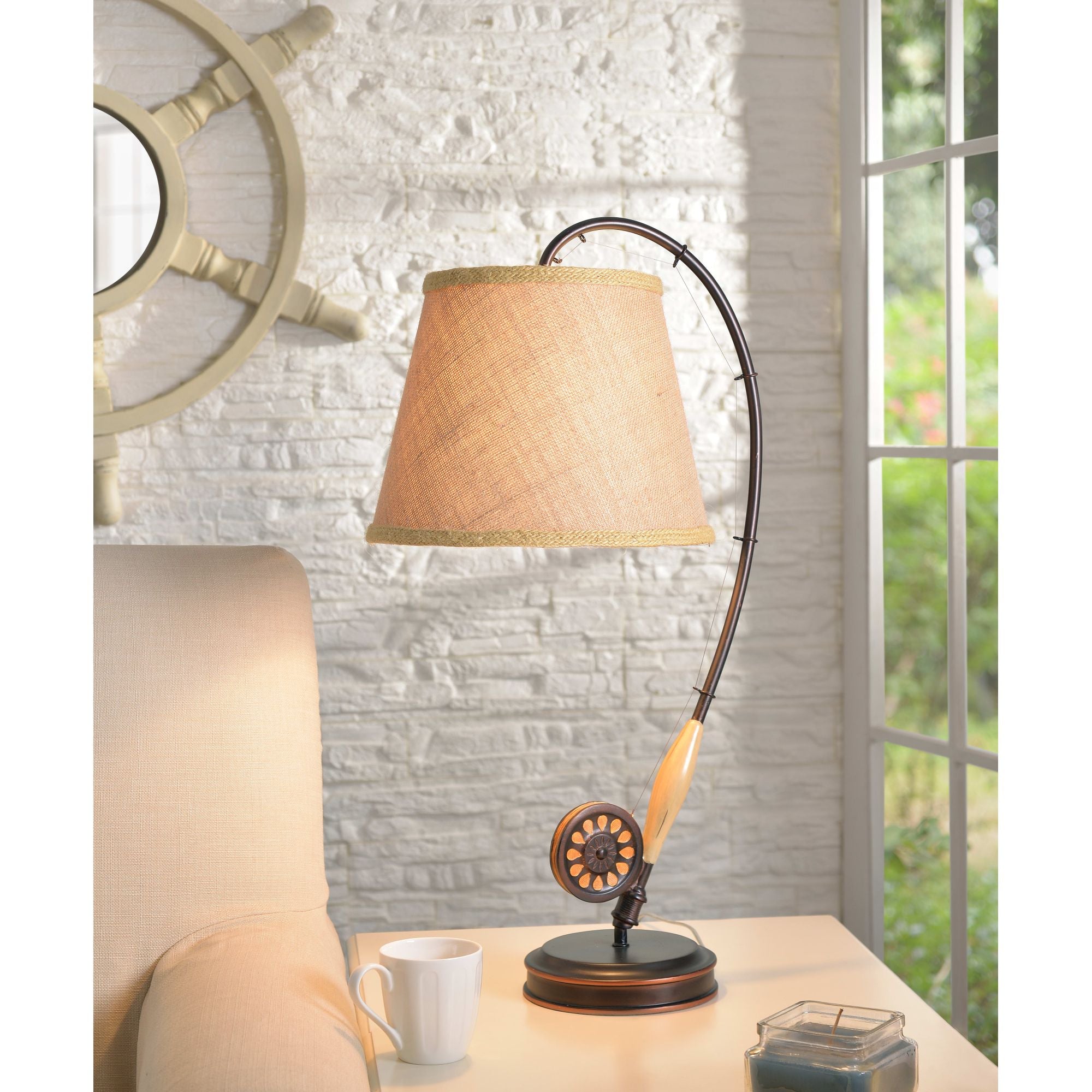 Fly Rod Table Lamp