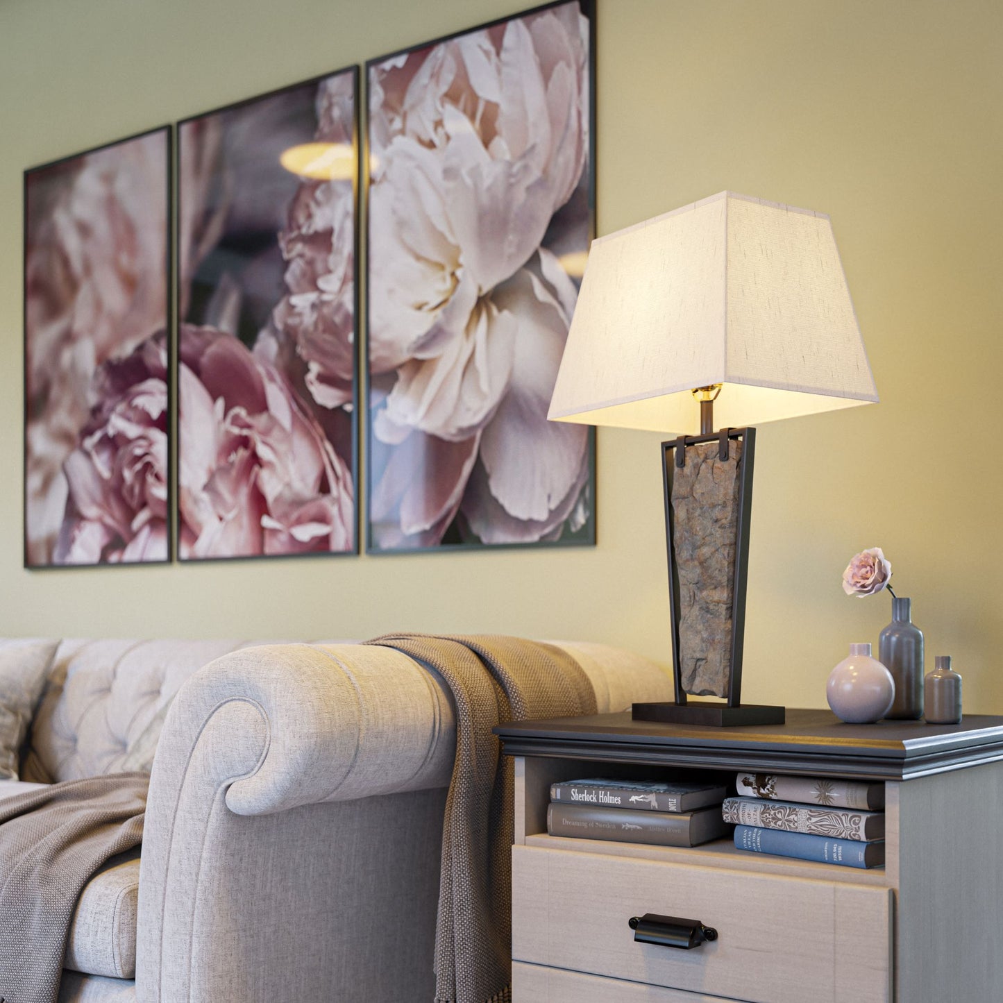 Free Fall Table Lamp