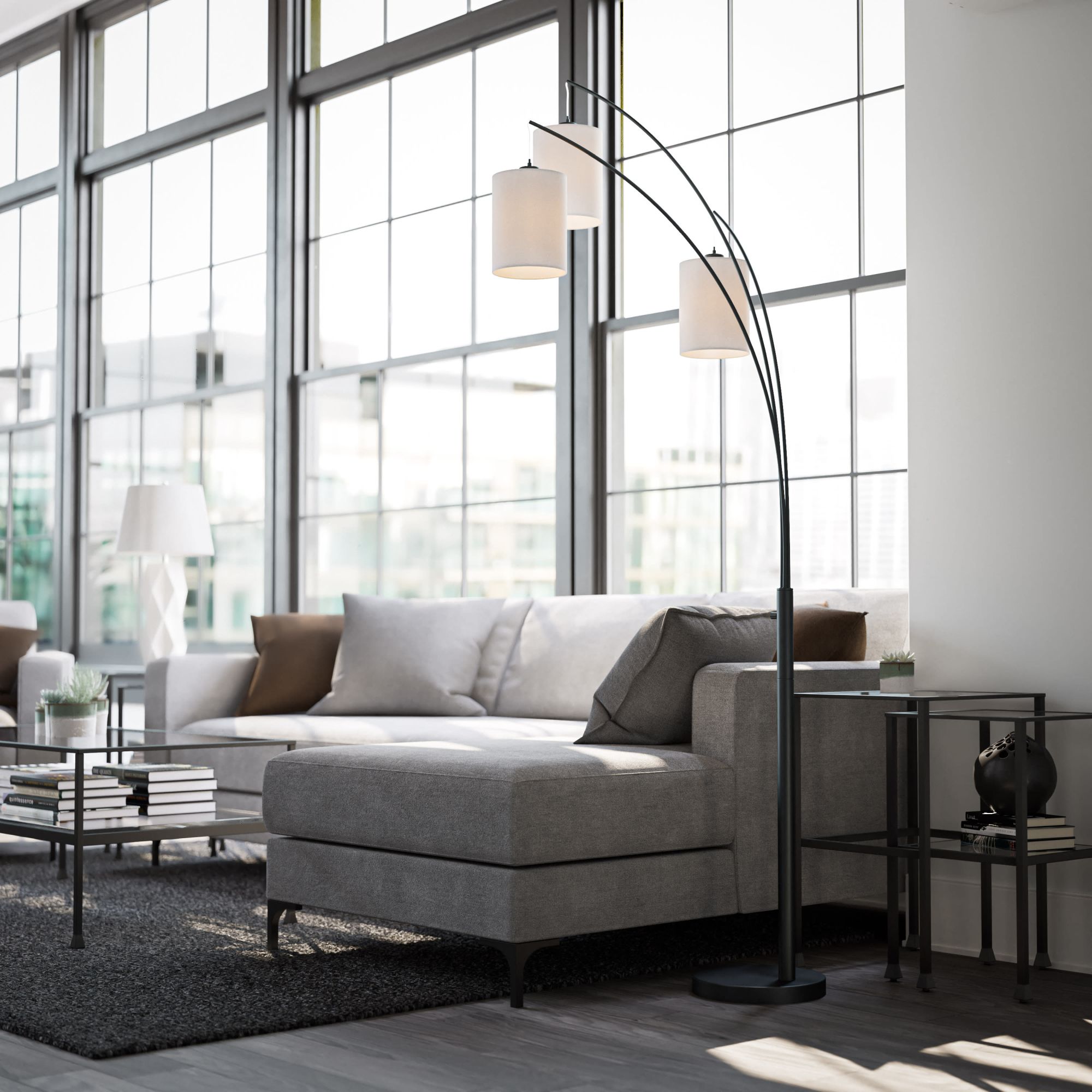 Leah 3-Light Floor Lamp