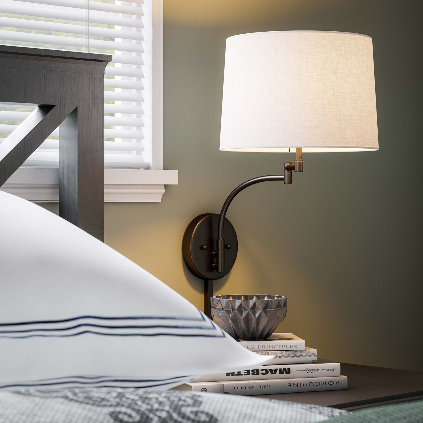 Seven Swing Arm Wall Sconce