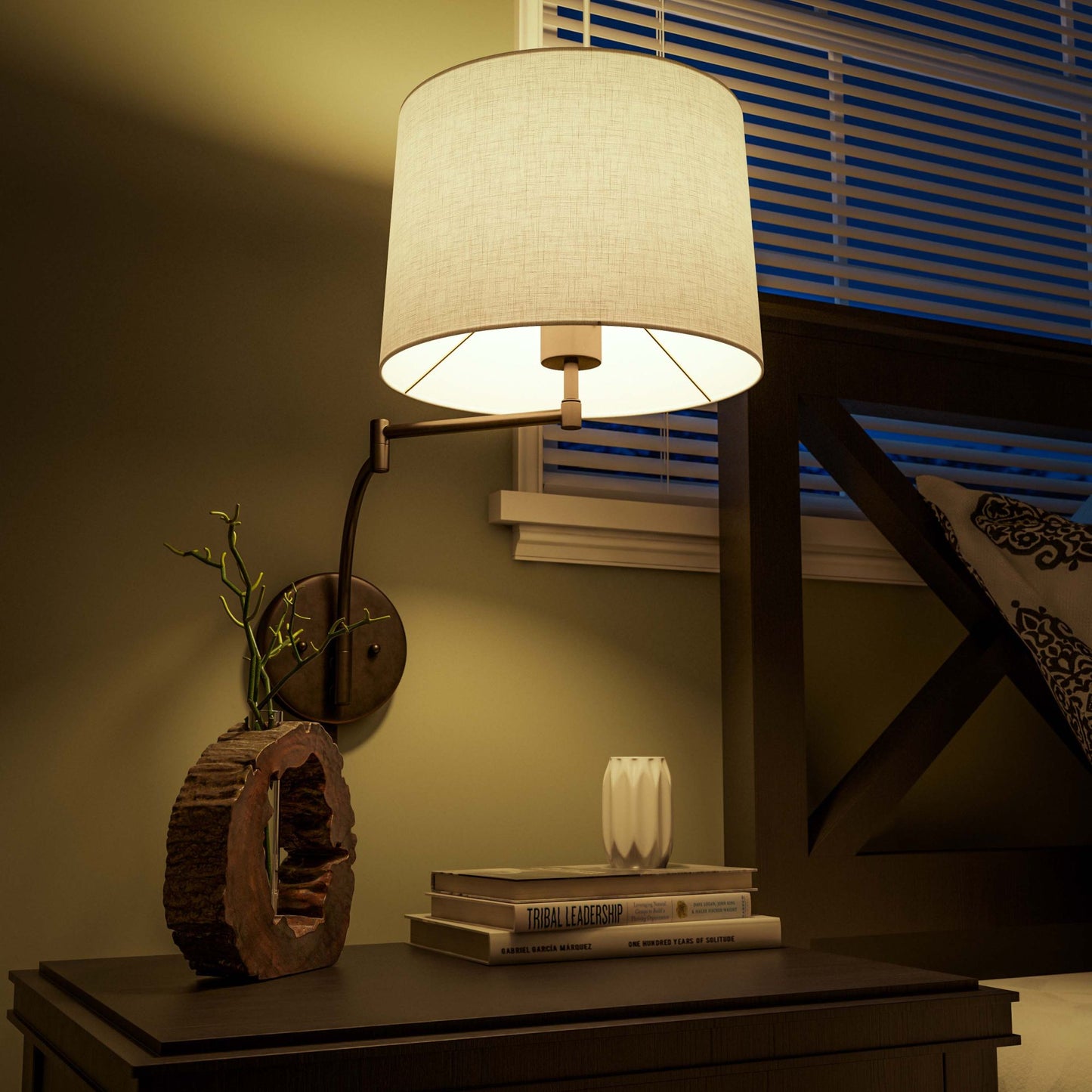 Seven Swing Arm Wall Sconce