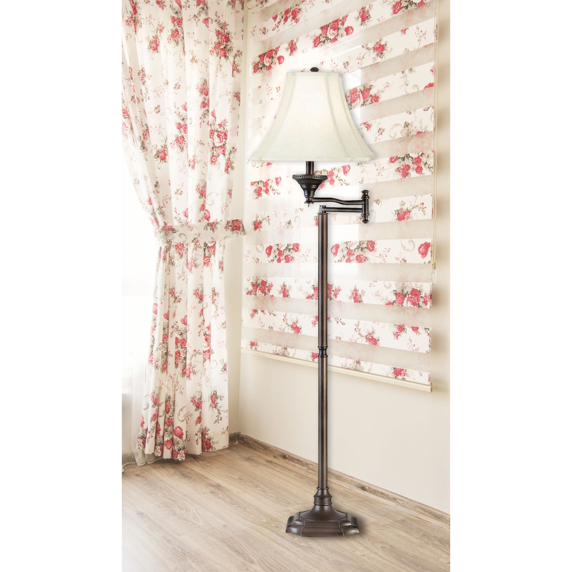 Wentworth Swing Arm Floor Lamp