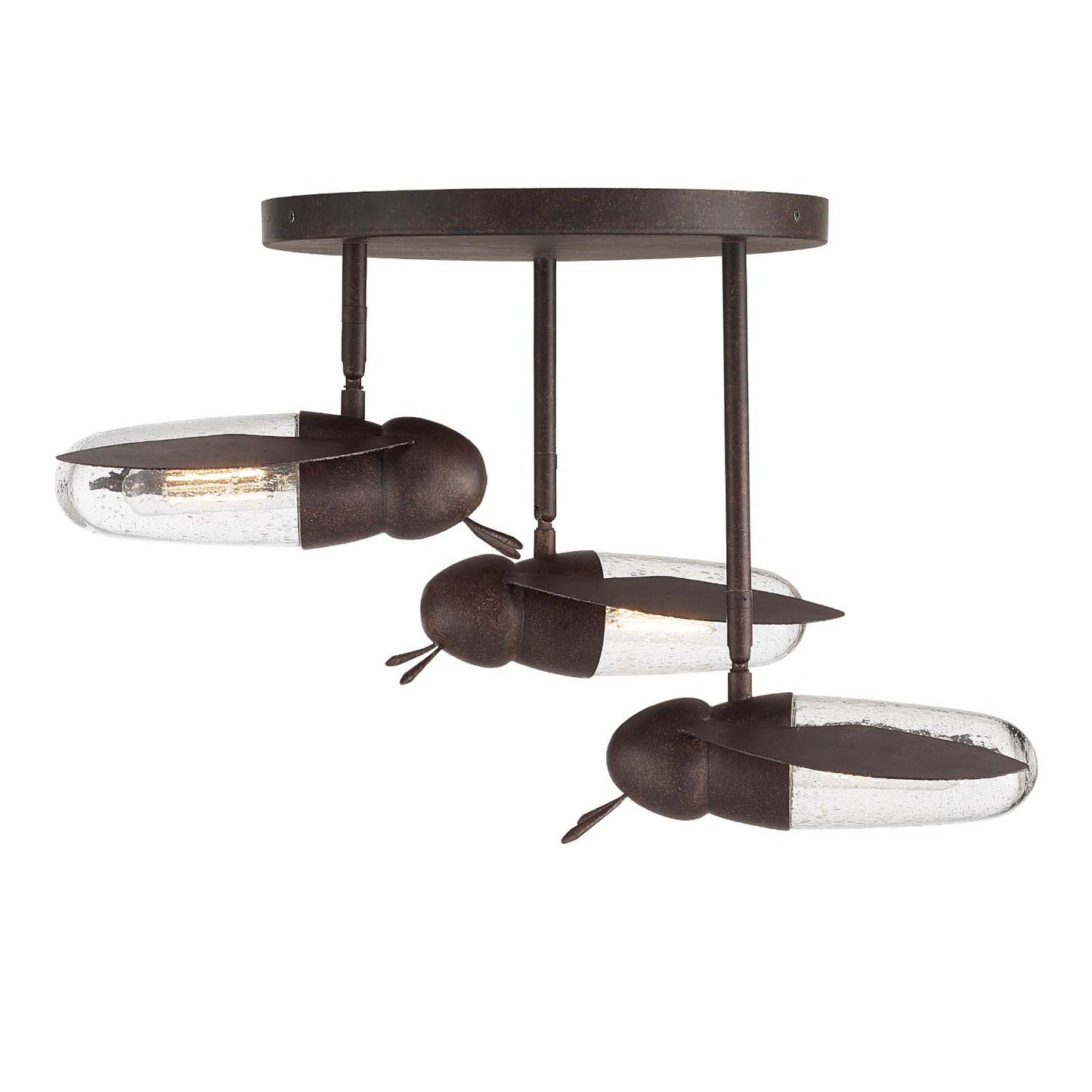 Nightflight 3-Light Semi Flush