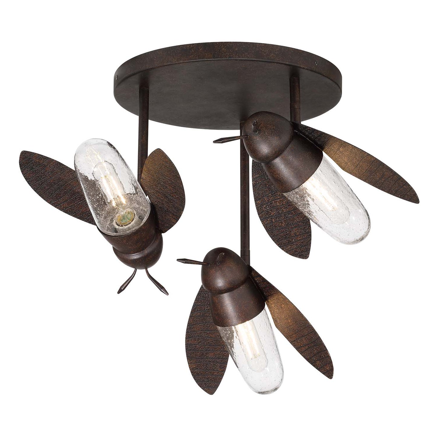 Nightflight 3-Light Semi Flush