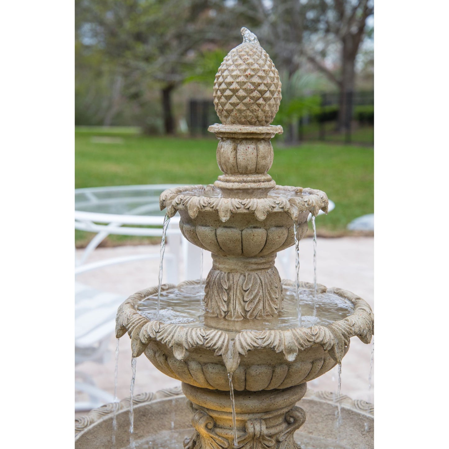 Ibiza 3-Tier Floor Fountain