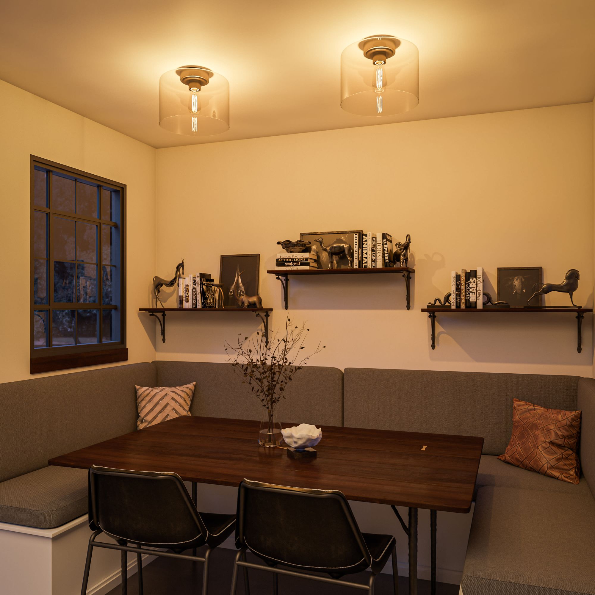 Capri 1-Light Flush Mount