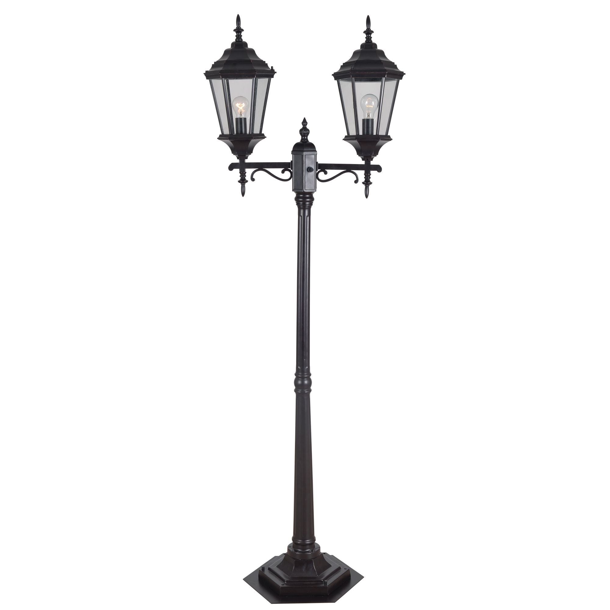 Villa 2-Light Post Light
