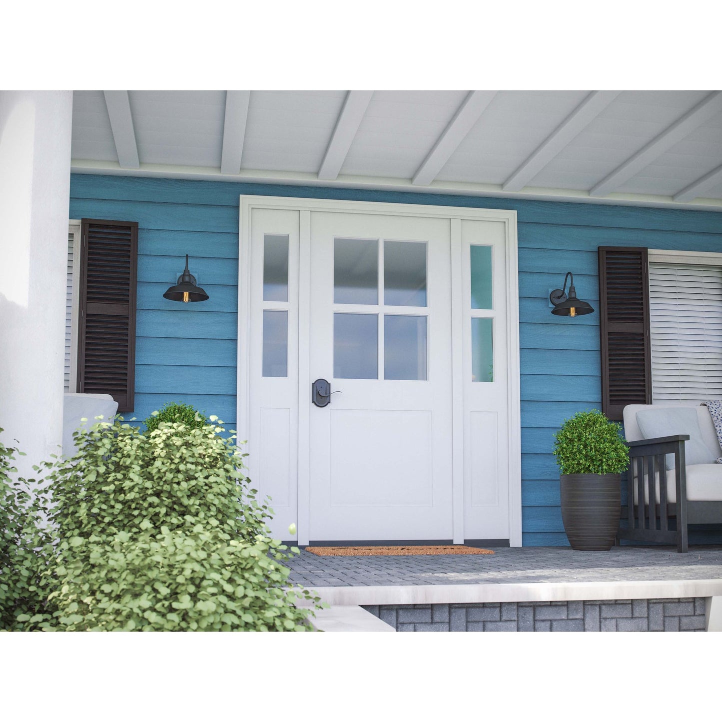 Dale 1-Light Exterior Wall Sconce
