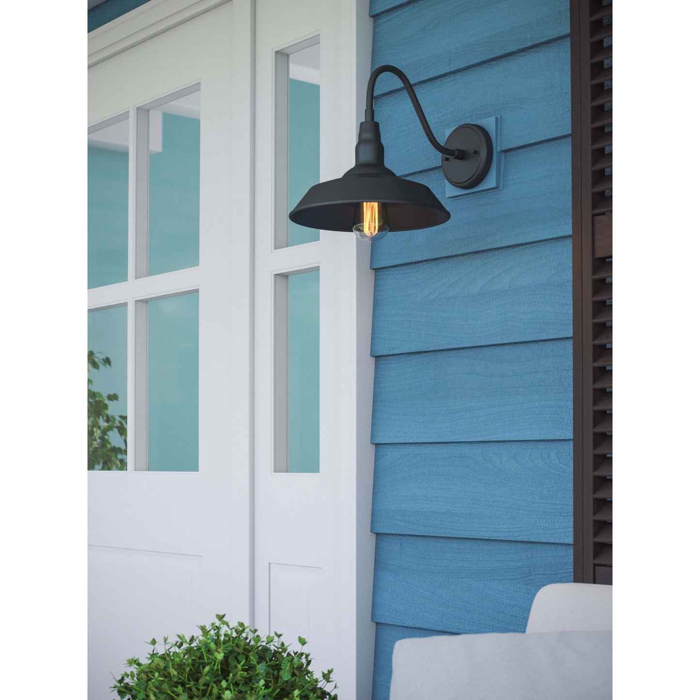 Dale 1-Light Exterior Wall Sconce