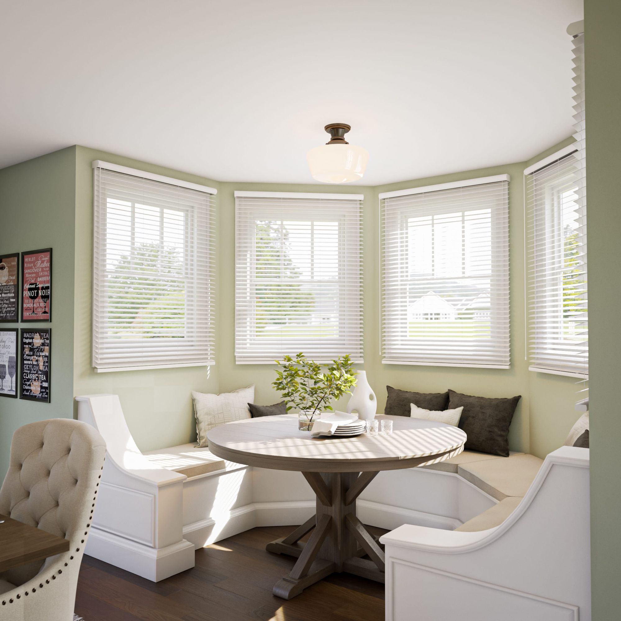 Cambridge 1-Light Flush Mount