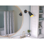 Alvar 1-Light  Wall Sconce & Brass