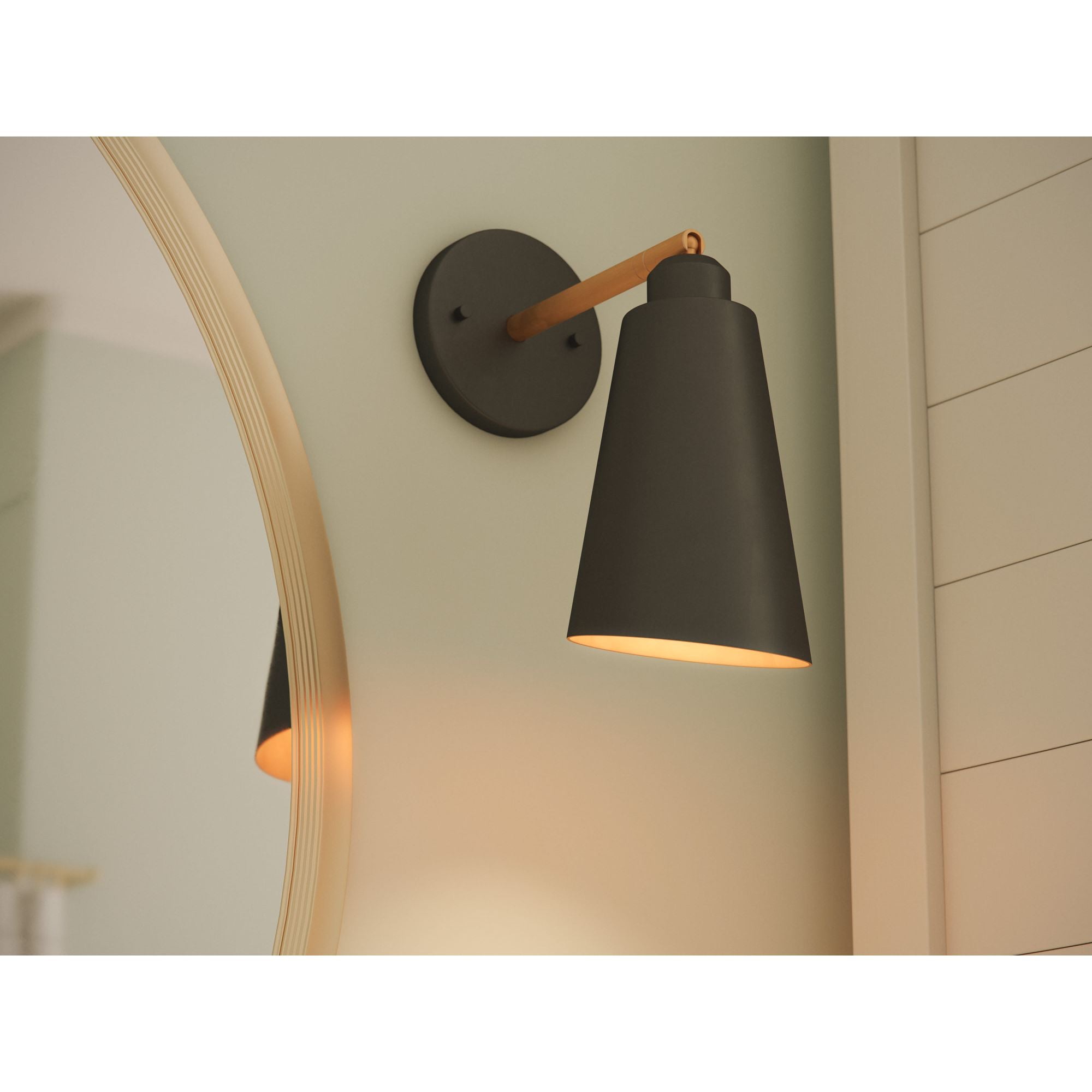 Alvar 1-Light  Wall Sconce & Brass