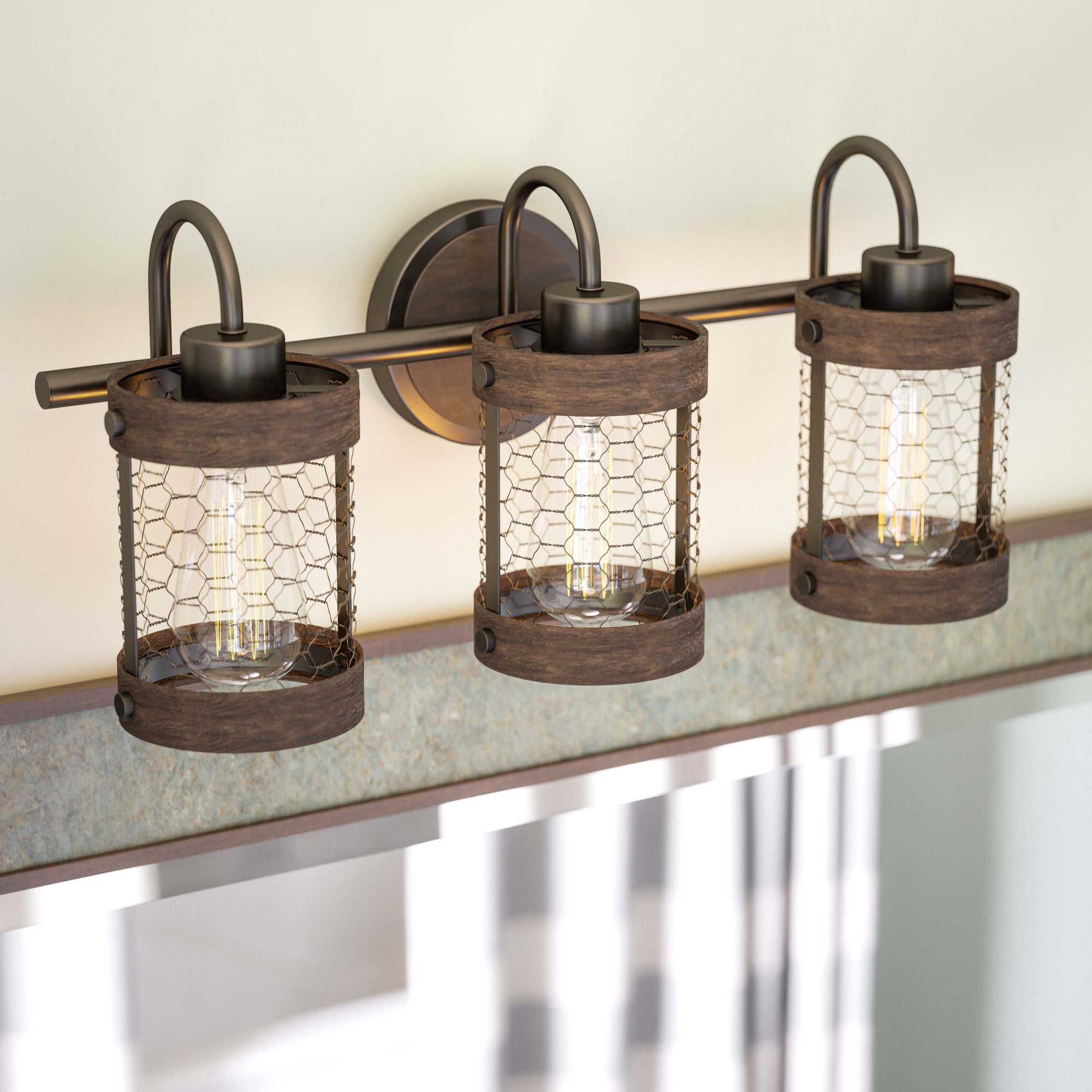Cozy 3-Light Vanity