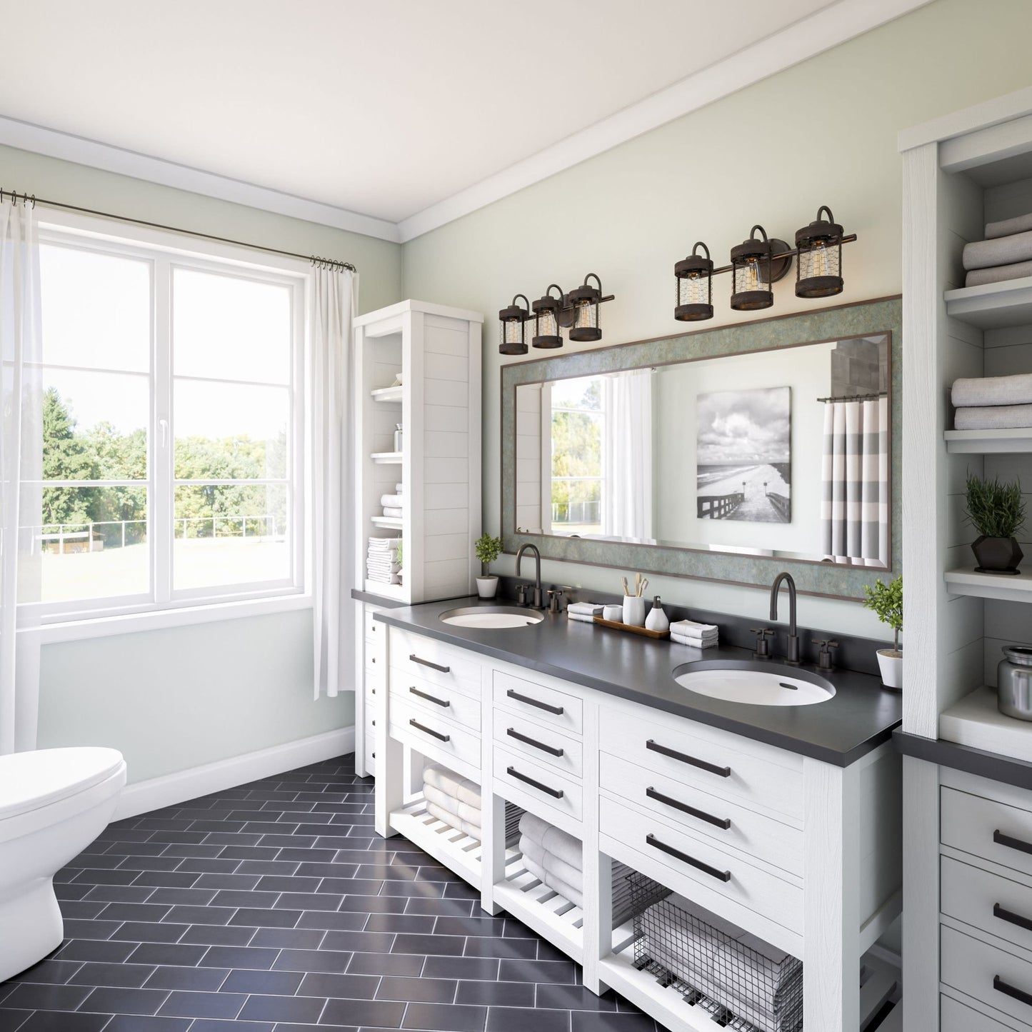 Cozy 3-Light Vanity