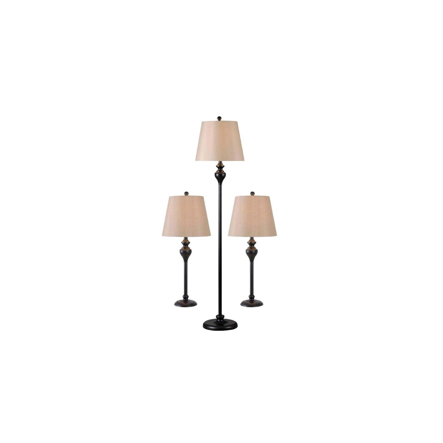 Charlotte 3-Pack Lamp Set